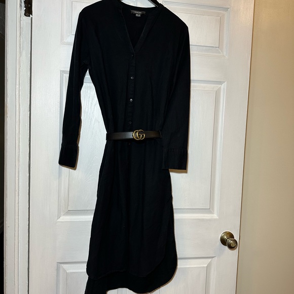 Primark Dresses | Linen Black Dress | Color: Black | Size: 10 | Mariaratush's Closet
